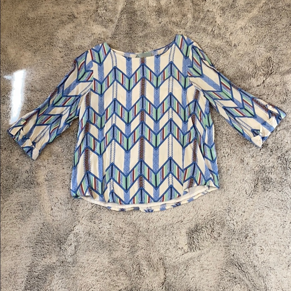 Skies Are Blue 3/4 sleeve